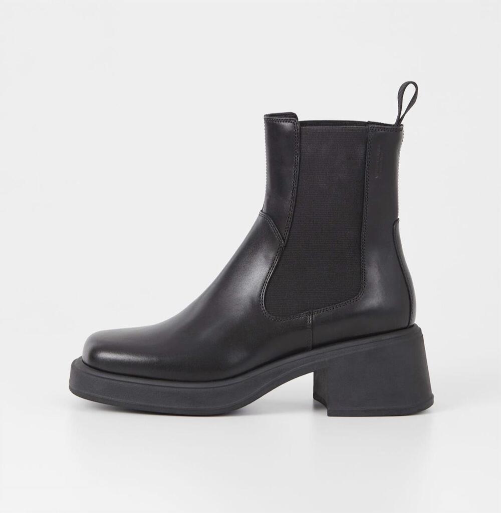 NEW VAGABOND SHOEMAKERS women's dorah boots in black leather
